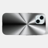 ブラシメタルタックアンドロール Case-Mate iPhoneケース (裏面 (横))
