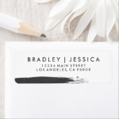 ブラシモダンウェディングラベル ラベル (インサイチュ)