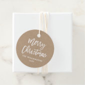 ブラシモダンスクリプトクリスマスクラフト フェイバータグ (インサイチュ)