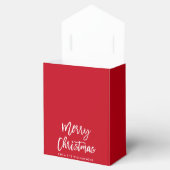 ブラシモダンスクリプトスターメリークリスマス フェイバーボックス (オープン)