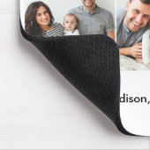 ブラシモダンスクリプトハート3最高の写真パパEver マウスパッド (コーナー)