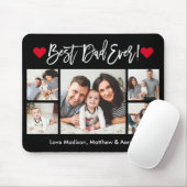 ブラシモダンスクリプトハート5枚最高のの写真パパ マウスパッド (マウス)