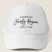 ブラシモダンスクリプトファミリ懇親会 キャップ (正面)