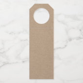 ブラシモダンスクリプトメリークリスマスタータンチェッククラフト ボトルネックタグ (裏面)