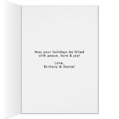 ブラシモダンスクリプトメリークリスマスフォールドカード (内側 (右))