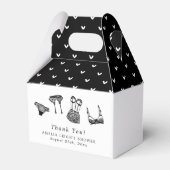 ブラシモダンスクリプトランジェリーブライダルシャワー フェイバーボックス (正面サイド)