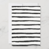 ブラシモダンスクリプト写真の卒業 案内状 (裏面)