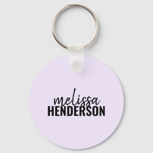 ブラシモダンスクリプト名のシンプル鍵 キーホルダー