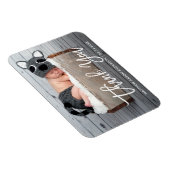 ブラシモダンスクリプト新生児ありがとうございました マグネット (右側)