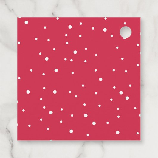 ブラシモダンスクリプト明るいクリスマスギフトシール フェイバータグ (裏面)