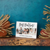 ブラシモダンスクリプト3フォト最高のパパ フォトプラーク (側面)