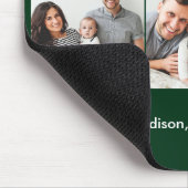 ブラシモダンスクリプト3枚の写真最高のパパEver Green マウスパッド (コーナー)