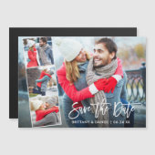 ブラシモダンスクリプト4 Photo Magnetic日付を保存 (正面/裏面)