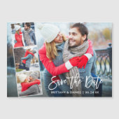 ブラシモダンスクリプト4 Photo Magnetic日付を保存 (正面)