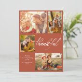 ブラシモダンスクリプトhappy thanglingフォトカード シーズンカード (スタンド正面)