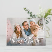 ブラシモダンスクリプメリートと明るい家族の写真 シーズンカード (スタンド正面)