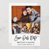 ブラシモダンスクリプ救ト4 Photo Our Date Card セーブザデート (正面/裏面)