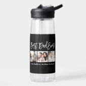 ブラシモダンスクリプ最高のパパEver 3枚 ウォーターボトル (左面)