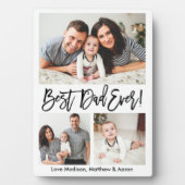 ブラシモダンスクリプ最高のパパEver 3 Photo フォトプラーク (正面)