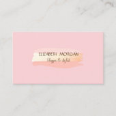 ブラシモダンストローク 名刺 (正面)