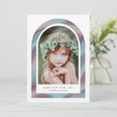 ブラシモダンストロークArch New Year写真 シーズンカード (スタンド正面)