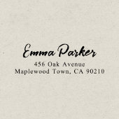 ブラシモダン手書きスクリプトシンプル セルフインキングスタンプ