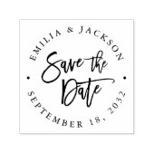 ブラシモダン文字の日付の保存 セルフインキングスタンプ (デザイン)