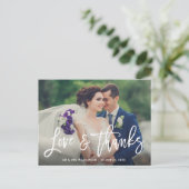 ブラシユニークス結婚感謝していトのユーフォトカード ポストカード (スタンド正面)