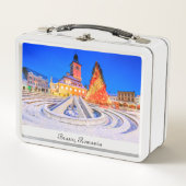 ブラショフ・ルーマニアのクリスマス市場 メタルランチボックス (正面)