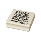 ブラシレタリングイースターサンデーバイブル聖句 ラバースタンプ (スタンプ)