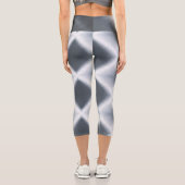 ブラシ仕上げアルミマクロテクスチャ カプリレギンス (裏面)