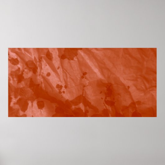 ブラシ仕上げグラフィティ。絞り染め。クリームウォーター色 ポスター (正面)