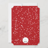 ブラシ仕上げジョイ書道スターホワイト6フォトコラージュ シーズンカード (裏面)