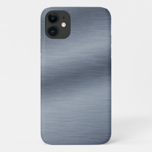 ブラシ仕上げステンレス鋼の外観 iPhone 11 ケース