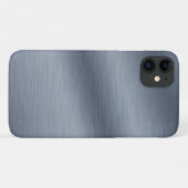 ブラシ仕上げステンレス鋼の外観 Case-Mate iPhoneケース (裏面(横))