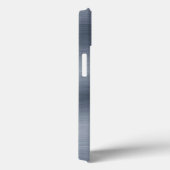 ブラシ仕上げステンレス鋼DesigPersonalizedモノグラム Case-Mate iPhoneケース (裏面 / 右)