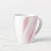 ブラシ仕上げソフトピンクラテマグ カフェラテマグ (右アングル)