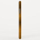 ブラシ仕上げブロンズの背景 Case-Mate iPhoneケース (裏面/右)