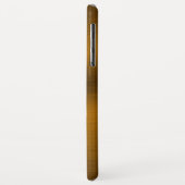 ブラシ仕上げブロンズの背景 Case-Mate iPhoneケース (裏面/左)