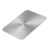 ブラシ仕上げメタルの外観 マグネット (左側)