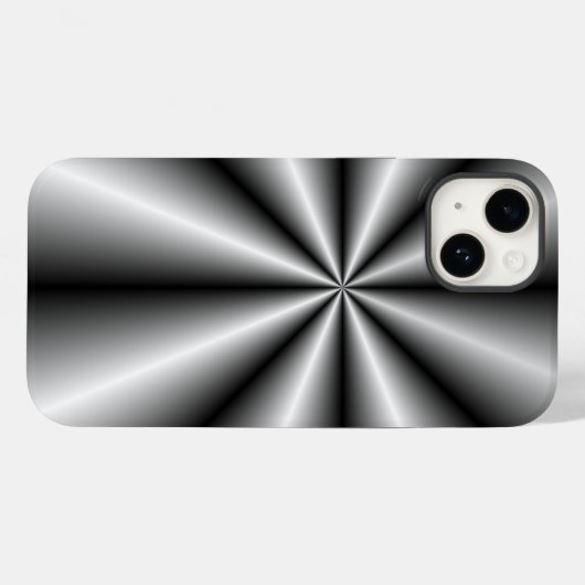 ブラシ仕上げメタルタック転がと Case-Mate iPhoneケース (裏面 (横))