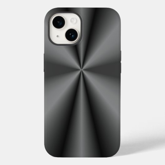 ブラシ仕上げメタルタック転がと Case-Mate iPhoneケース (裏面)