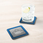 ブラシ仕上げメタルルックムービーカメラ コースター (右側)