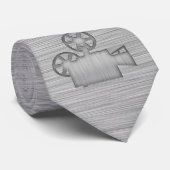 ブラシ仕上げメタルルックムービーカメラ ネクタイ (ロール)