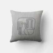 ブラシ仕上げメタルルック化学 クッション (裏面)