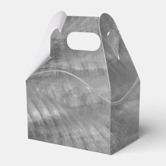 ブラシ仕上げメタル抽象芸術 フェイバーボックス (裏面サイド)