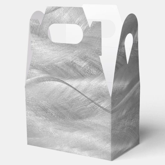 ブラシ仕上げメタル抽象芸術 フェイバーボックス (オープン)