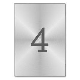 ブラシ仕上げメタル表番号 テーブルナンバー