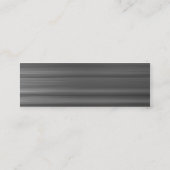 ブラシ仕上げメタル スキニー名刺 (裏面)