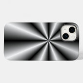 ブラシ仕上げメタル タック&ロール Case-Mate iPhoneケース (裏面 (横))
